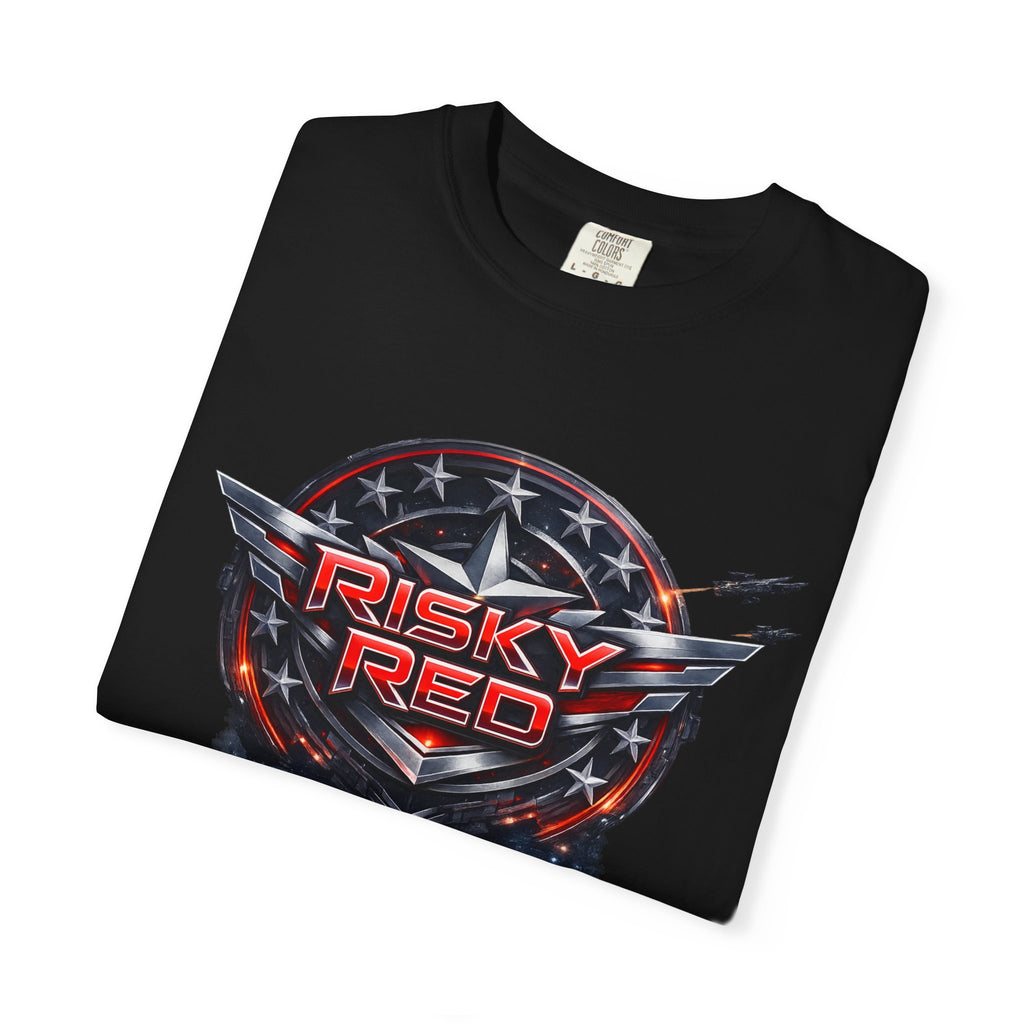 Risky Red Unisex Garment-Dyed T-Shirt