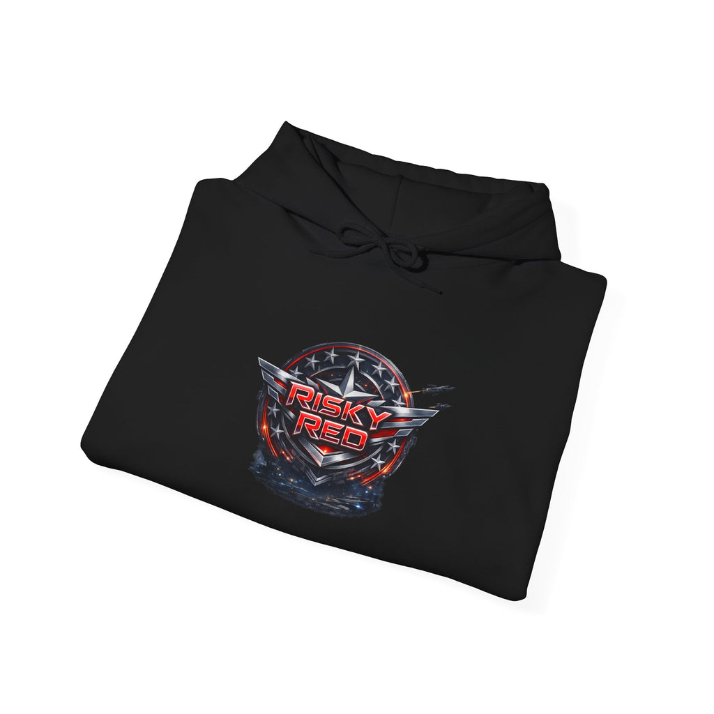 Sweat-shirt à capuche Risky Red unisexe Heavy Blend™