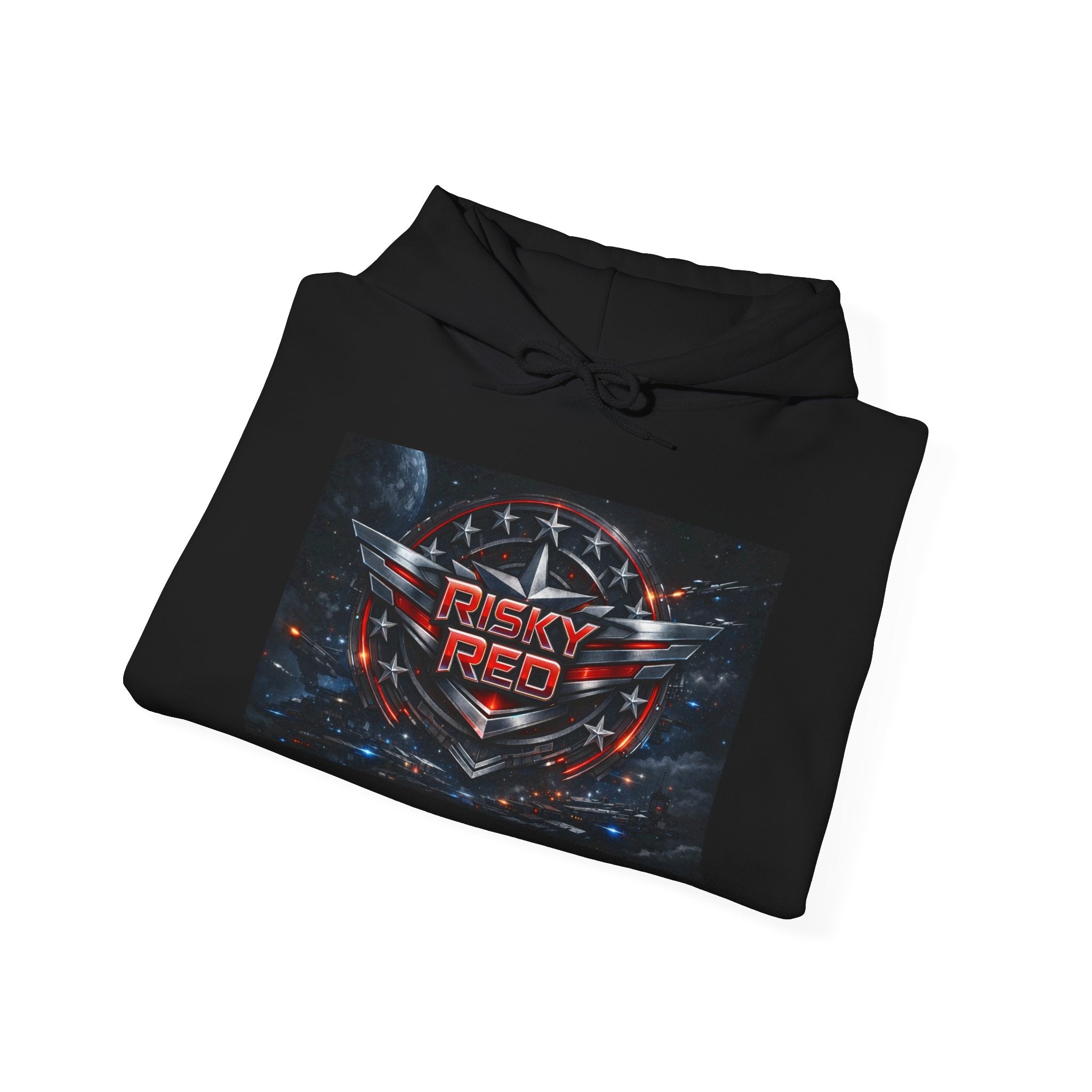 Sweat-shirt à capuche Risky Red unisexe Heavy Blend™