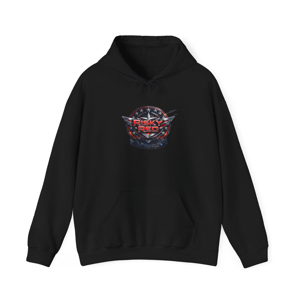 Sweat-shirt à capuche Risky Red unisexe Heavy Blend™