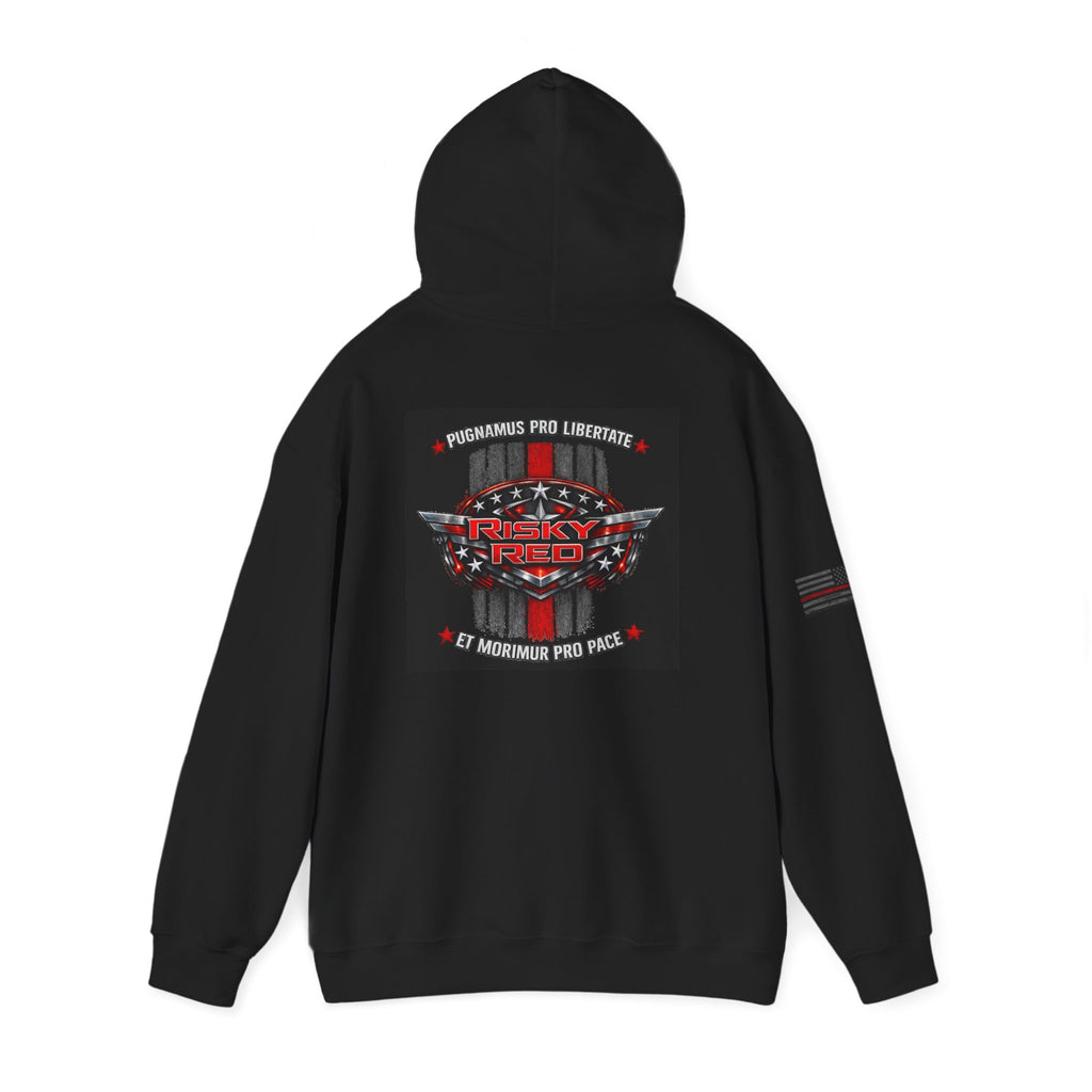 Sweat-shirt à capuche Risky Red unisexe Heavy Blend™