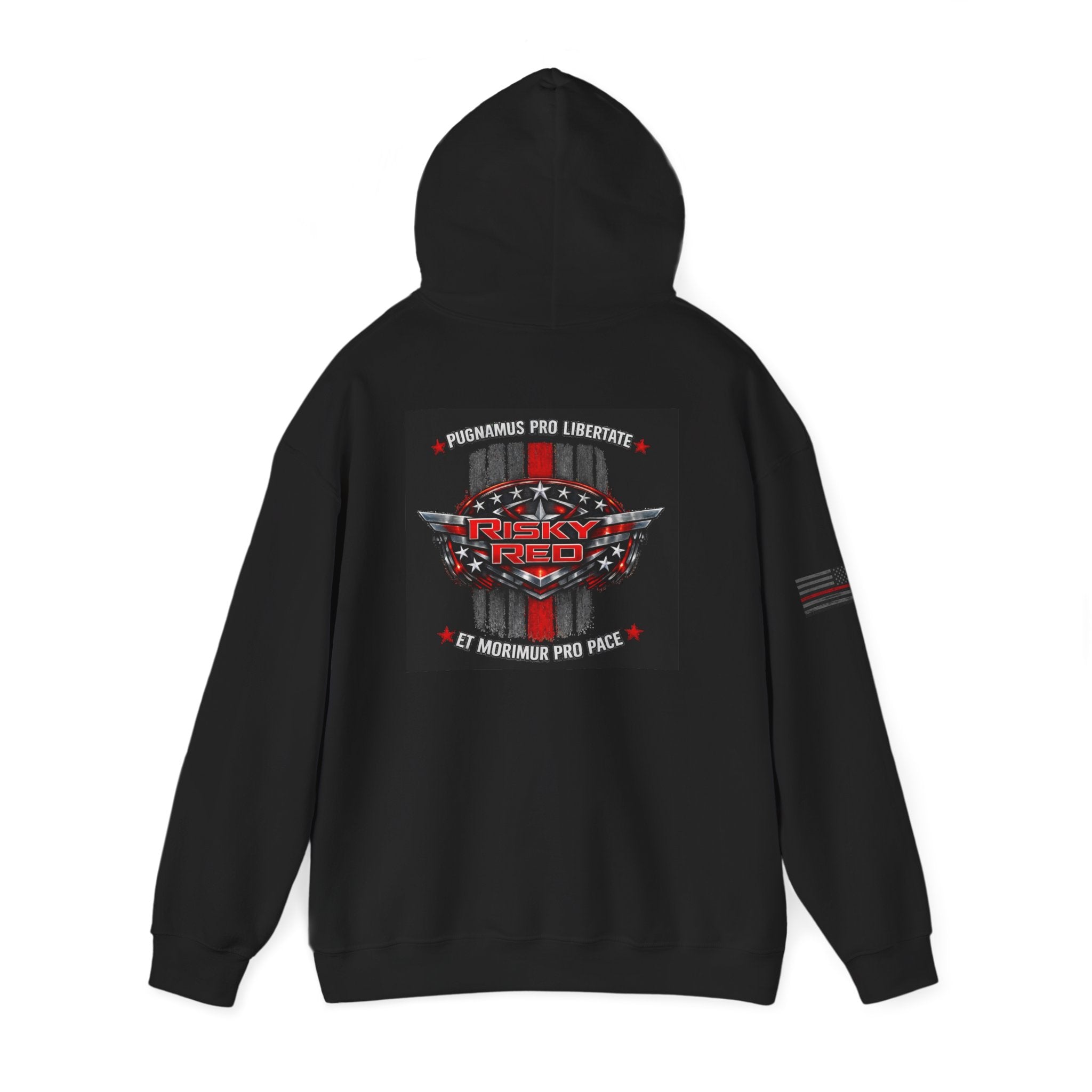 Sweat-shirt à capuche Risky Red unisexe Heavy Blend™