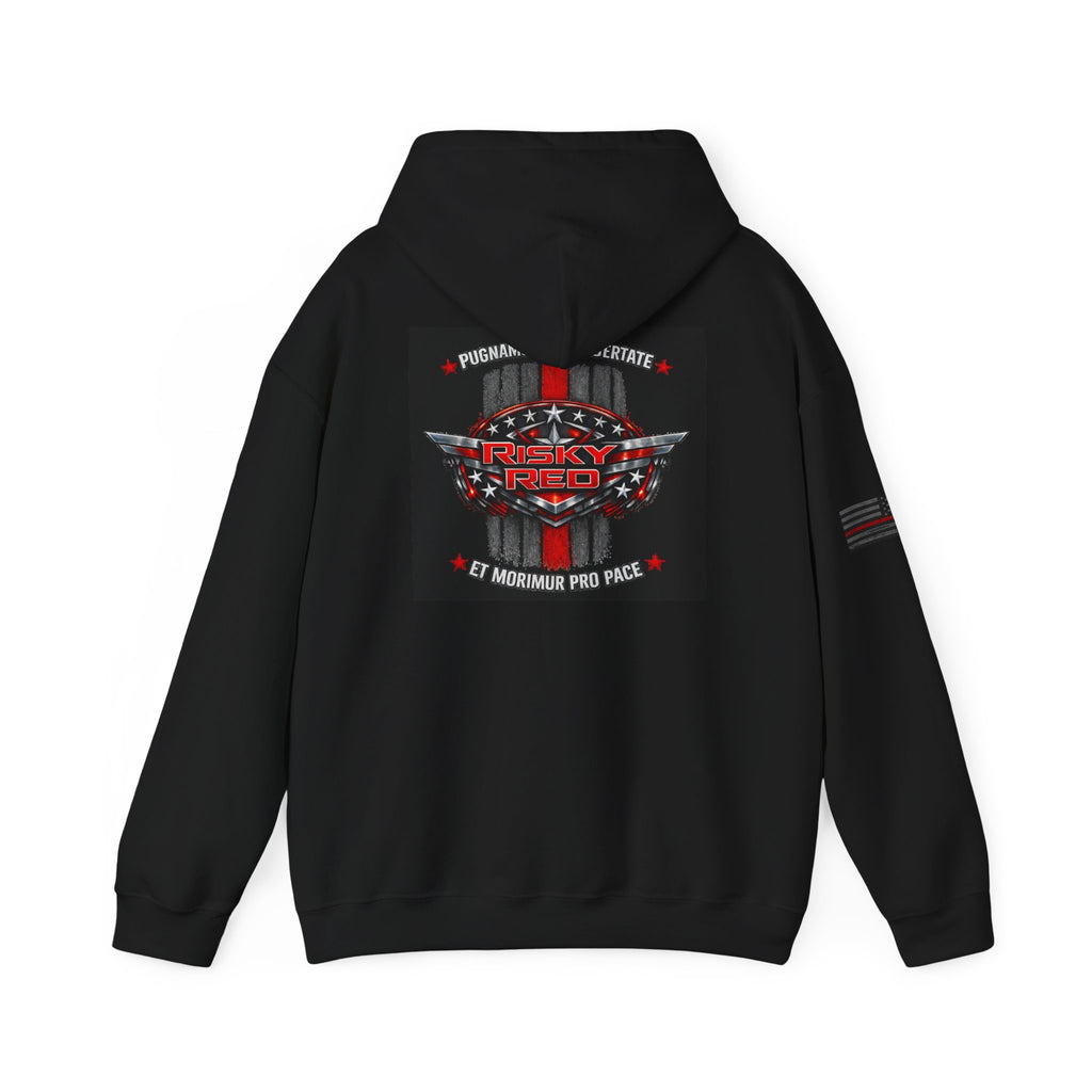 Sweat-shirt à capuche Risky Red unisexe Heavy Blend™